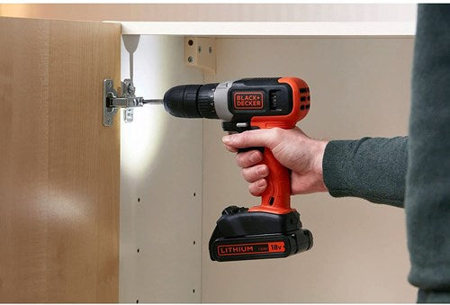 Load image into Gallery viewer, Black+decker bcd001c1 | 18v 1x 1.5ah schroefboormachine - bcd001c1-qw
