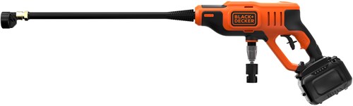 Black+decker bcpc18b-xj 18v hogedrukreiniger (oranje zwart, accu en oplader niet inbegrepen)