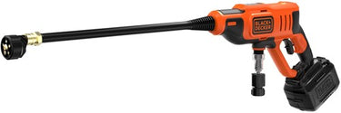 Black+decker bcpc18b-xj 18v hogedrukreiniger (oranje zwart, accu en oplader niet inbegrepen)