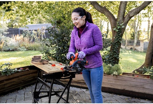 Black+decker bdccs18n 18v 140mm cirkelzaag | zonder accu | 1x zaagblad - bdccs18n-xj