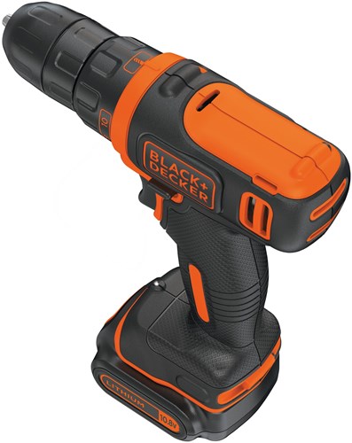 Load image into Gallery viewer, Black+decker bdcdd12 10.8v 1.5ah schroefboormachine | 1x 10.8v 1.5ah accu + 200 ma lader - bdcdd12-qw

