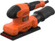 Black+decker 150w 1 3 vel vlakschuurmachine bew220-qs (oranje zwart)
