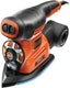 Black+decker ka280k 220w 4in1 multischuurmachine | vlak-, detail-, en excentrische schuurzool | 4x profielpunten | 1x schuurvinger | 14x schuurvellen | in koffer - ka280k-qs