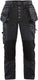 Blåkläder baggy denim stretch x1900 19991141 | zwart | maat c62 - 7330509493281