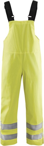 Load image into Gallery viewer, Blåkläder bretelregenbroek high-vis level 3 13862005 | high-vis geel | maat xs - 7330509569849
