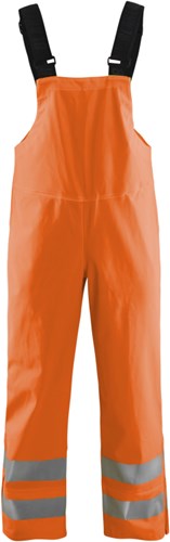 Load image into Gallery viewer, Blåkläder bretelregenbroek high-vis level 3 13862005 | high-vis oranje | maat s - 7330509569900
