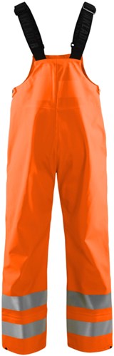 Load image into Gallery viewer, Blåkläder bretelregenbroek high-vis level 3 13862005 | high-vis oranje | maat xl - 7330509569917

