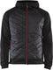 Blåkläder hybride sweater 34632526 | zwart rood | maat l - 7330509713396