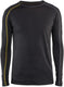 Blåkläder merino xlight onderhemd lange mouw 479917349835 | donkergrijs geel | maat 4xl - 7330509545522