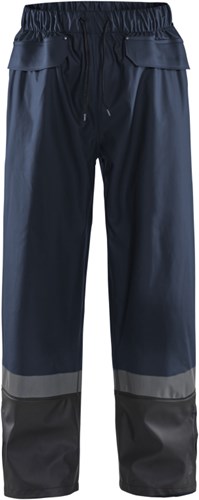 Load image into Gallery viewer, Blåkläder regenbroek level 2 13222003 | donker marineblauw zwart | maat s - 7330509655993
