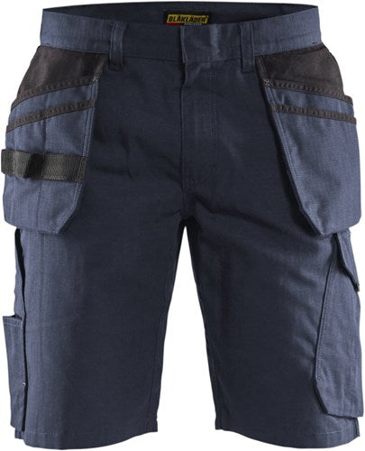 Blåkläder service short met spijkerzakken 14941330 | donker marineblauw zwart | maat 50 - 7330509688748