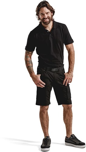 Blåkläder service short stretch 14491845 | zwart | maat 46 - 7330509535868
