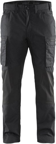 Blåkläder service werkbroek met stretch 14591845 | zwart | maat 44 - 7330509462935