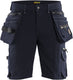 Blåkläder short 4-weg stretch x1900 19881644 | donker marineblauw zwart | maat 48 - 7330509687659