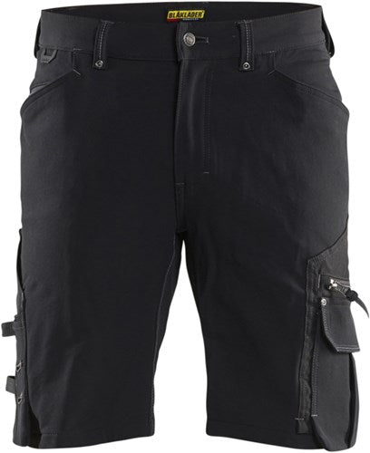 Blåkläder short 4-weg stretch x1900 zonder spijkerzakken 19871644 | zwart | maat 58 - 7330509688502