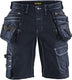 Blåkläder short denim stretch x1900 19921141 | marineblauw zwart | maat 56 - 7330509554418