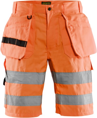 Blåkläder short high-vis 15351811 | high vis oranje | maat 64 - 7330509670064