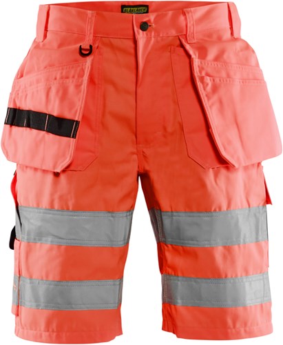 Blåkläder short high-vis 15351811 | high vis rood | maat 46 - 7330509616888