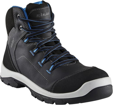 Blåkläder veiligheidsschoen 2434 s3 hoog | zwart blauw | maat 38 - 00.183.002.41