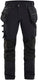 Blåkläder werkbroek 4-weg stretch x1900 19981644 | zwart | maat c52 - 7330509657768