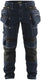 Blåkläder werkbroek denim stretch x1900 19901141 | zwart | maat c52 - 7330509532164
