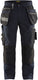 Blåkläder werkbroek met stretch 15901343 | donker marineblauw zwart | maat 48 - 7330509621653