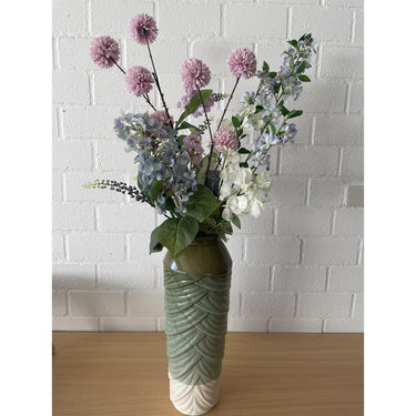 Roberts collection kunstbloem hydrangea cone 75cm real touch blue