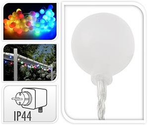 Enzo bol led 80 lamps 25mm multicolor feestverlichting - 5545200
