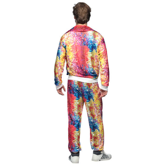 Load image into Gallery viewer, Boland Disco dude trainingspak heren multicolor maat L
