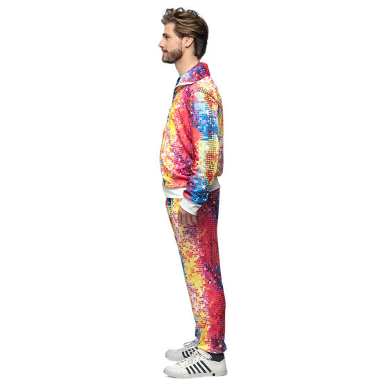 Load image into Gallery viewer, Boland Disco dude trainingspak heren multicolor maat M
