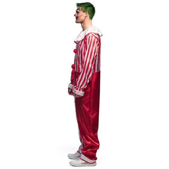 Load image into Gallery viewer, Boland Killer clown kostuum heren rood wit maat 58 60 (XXL)
