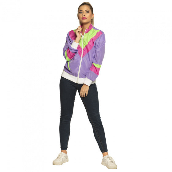 Load image into Gallery viewer, Boland Retro Babe Trainingsjasje Dames maat 44 46

