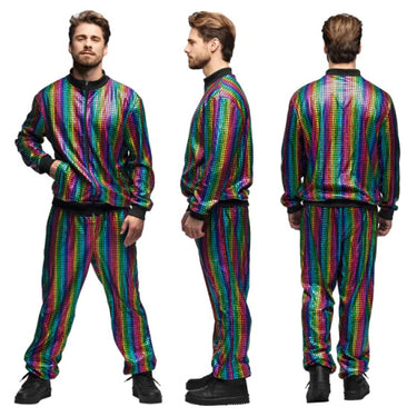 Boland Trainingspak Regenboog Heren maat XL