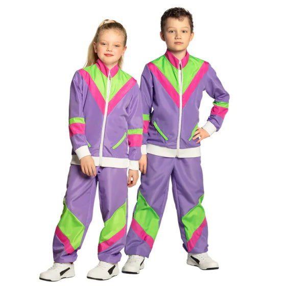 Load image into Gallery viewer, Boland Trainingspak Retro Junior Polyester mt 10-12 Jaar
