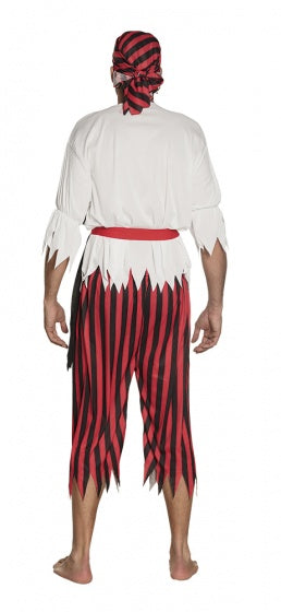 Load image into Gallery viewer, Boland Verkleedpak Piraat Jack Heren Zwart Maat M L
