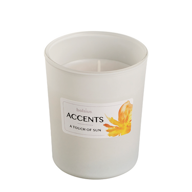 Bolsius geurglas accents a touch of sun 92 76mm