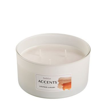Bolsius geurglas accents multi lont lounge luxury 75 137mm