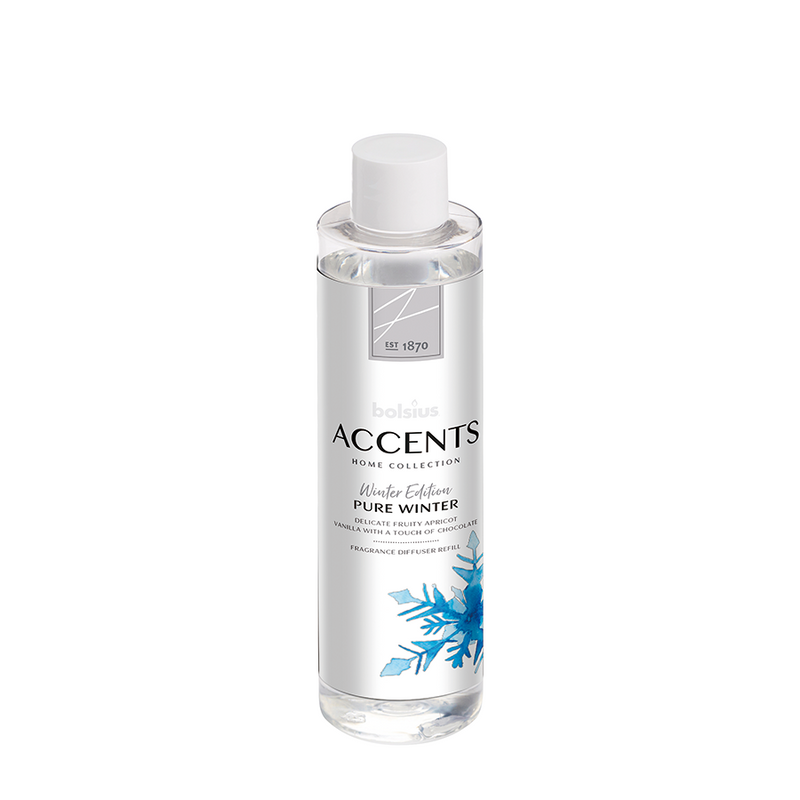 Afbeelding laden in galerijviewer, Bolsius geurverspreider accents pure winter refill 200ml
