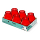 Bolsius professional twilight rood ø99x104 mm 70 uur (6 stuks)