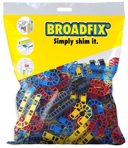 Enzo boradfix assortiment u-opvulplaatjes | 200 stuks - smab