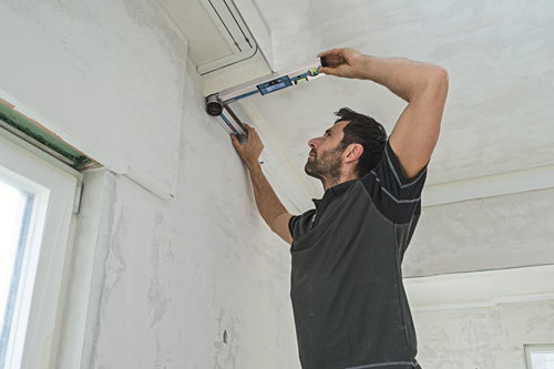 Load image into Gallery viewer, Bosch blauw gam 220 hoekmeter en waterpas - 0601076500
