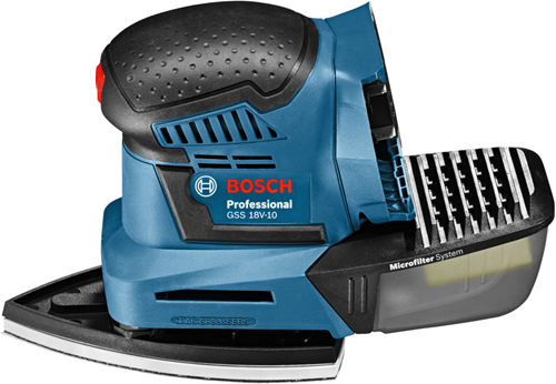 Load image into Gallery viewer, Bosch blauw gss 18v-10 professional accu schuurmachine body | zonder accu's en lader - 06019d0200
