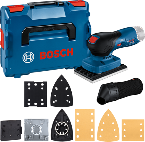 Bosch blauw bosch professional gss 12v-13 accu vlakschuurmachine 12v basic body in l-boxx - 06019l0001