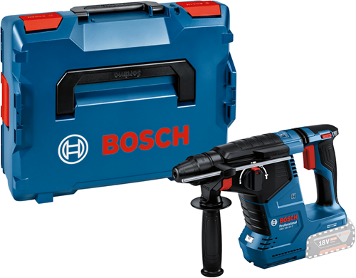 Load image into Gallery viewer, Bosch blauw gbh 18v-24c professional accu boorhamer | sds-plus | zonder accu en lader | in l-boxx - 0611923001
