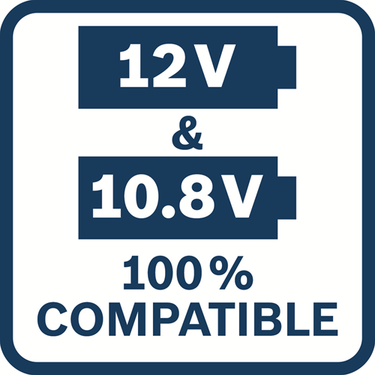 Bosch blauw accu gba 12v 6.0ah li-ion - 1600a00x7h