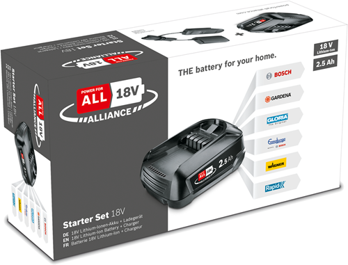 Load image into Gallery viewer, Bosch groen bosch accessoires 1600a02625 | starterset | 18v | 1x 2.5ah + al 18v-20 - 1600a02625
