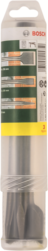 Bosch accessoires 3-delige sds-plus beitelset | 2607019457 - 2607019457