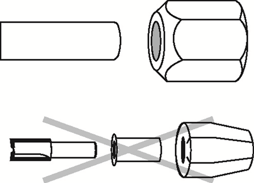 Load image into Gallery viewer, Bosch accessoires spantang 6 mm, 24 mm 1st - 2608570103
