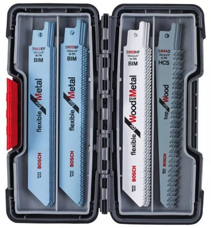 Bosch accessoires bosch zaagbladen recipro 20pc toughbox top