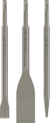 Load image into Gallery viewer, Bosch accessoires 3-delige professionele sds-plus beitelset | 2607019159 - 2607019159
